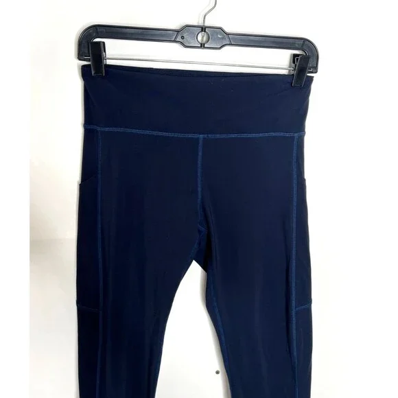 Vuori Stride Leggings Womens Small Stretch Active Performance Outdoor Pockets - Picture 5 of 15